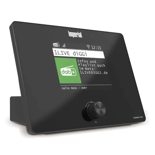Radioodbiornik Imperial DABMANi420BK Radio FM DAB+ Internetowe Wi-Fi Bluetooth Czarny