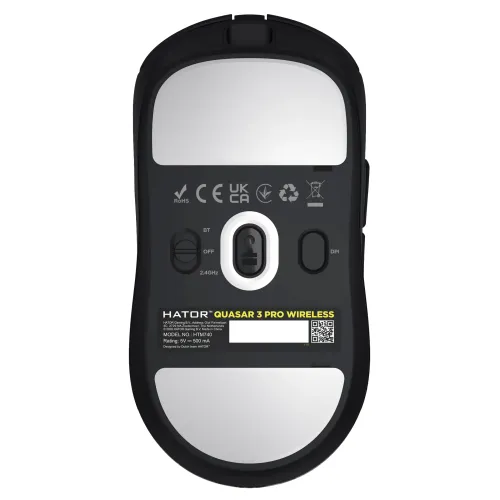 Myszka gamingowa Hator Quasar 3 Pro Wireless Czarny