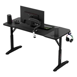 Biurko gamingowe HUZARO Hero 3.6 RGB Czarny