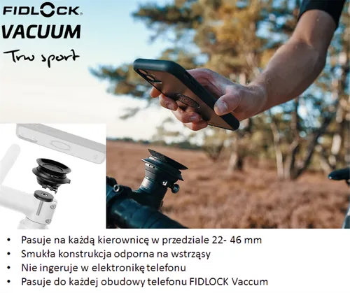 Uchwyt na kapsel sterów FIDLOCK Vacuum Base