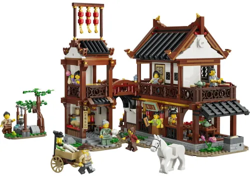 LEGO 80121 Chinese Festivals Stary zajazd