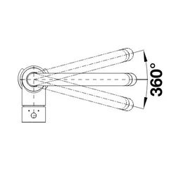 Bateria BLANCO Mida 526145 Czarny