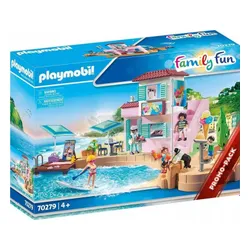 PLAYMOBIL Family Fun 70279 Lodziarnia w porcie