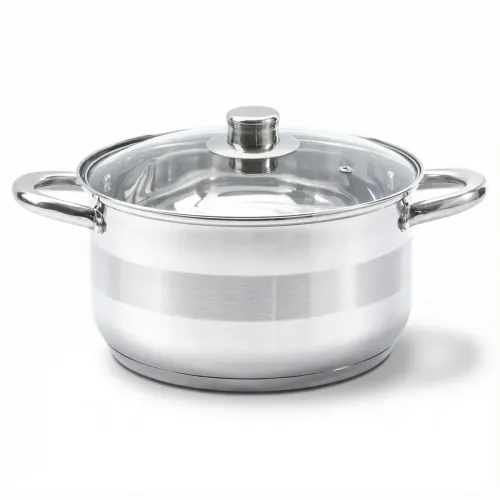Garnek ze stali nierdzewnej z pokrywką TADAR LUZON 5 l