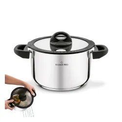 Garnek nierdzewny z pokrywką Starke Pro Sante 2,7 l