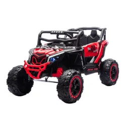 Samochód Na Akumulator M2 4X4 Światła LED Eva Pilot Skóra MP3 Bluetooth