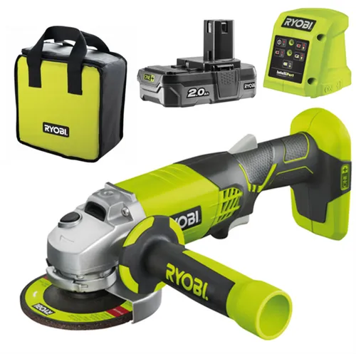 Szlifierka kątowa Ryobi ONE+ R18AG-120S 1x2,0Ah