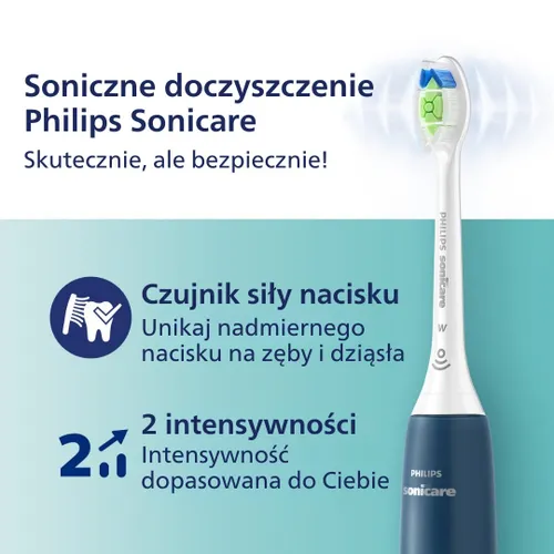 Szczoteczka soniczna PHILIPS Sonicare 4100 HX3689/42 Niebieski