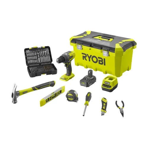 Дрель-шуруповерт аккумуляторная Ryobi R18DD3-120TAH