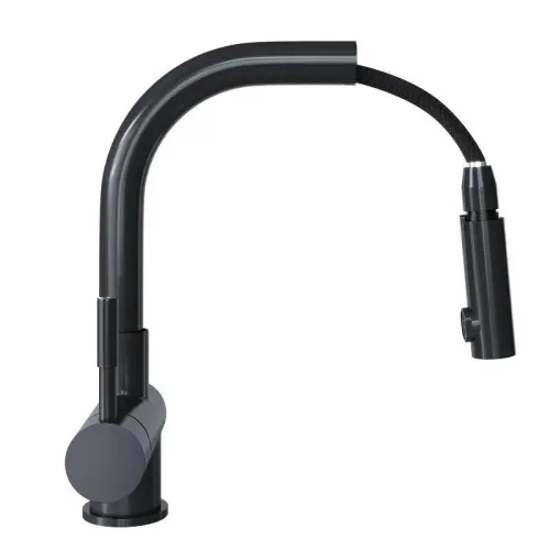 Bateria Globalo Lobio Antracytowy Mosiądz/Pvd