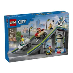 LEGO City Great Vehicles 60460 Bez granic: tor z rampami dla wyścigówek