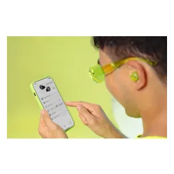 Słuchawki dokanałowe JLAB Go Pop ANC Żółto-przezroczysty