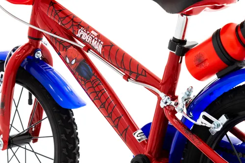 Rower dziecięcy MARVEL Spider-Man 14 cali  9" dla chłopca Czerwony