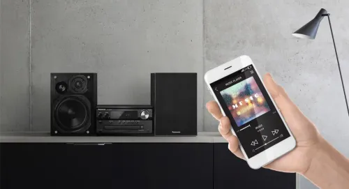Wieża Panasonic SC-PMX90 120W Bluetooth Radio FM Czarny