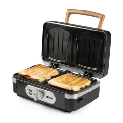 Opiekacz Domo DO9278C Gofry Muszle Panini 1100W