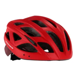 Kask rowerowy KROSS Vincitore Czerwony MTB (rozmiar M)