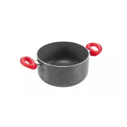 TESCOMA Manico Rosso 4,5 l grafitowy - garnek aluminiowy