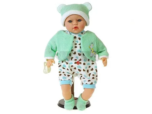 Lalka bobas śpiewa i mówi po polsku 45cm