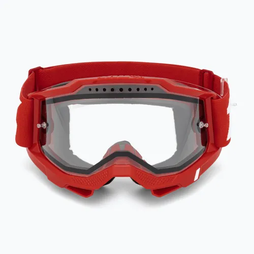 Gogle rowerowe 100% Accuri 2 Enduro MTB neon/red/clear