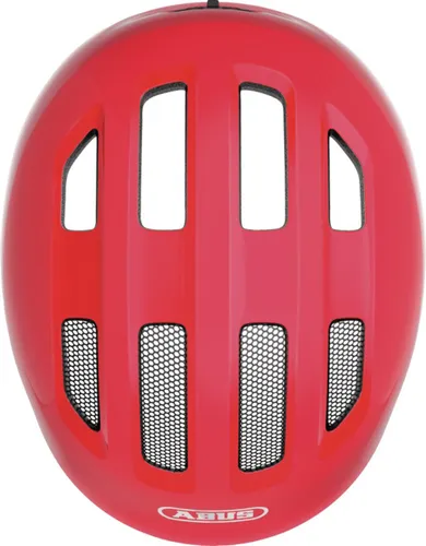 Kask rowerowy ABUS Smiley 3.0 Shiny Czerwony dla Dzieci (rozmiar S)