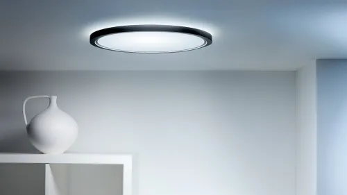 Lampa sufitowa WiZ Superslim Ceiling 22W Czarny