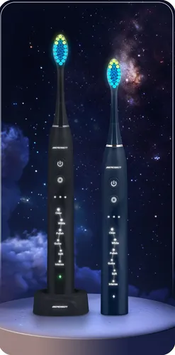 Szczoteczka soniczna BERDSEN Galaxy Duo (2 sztuki) Czarny i Granatowy