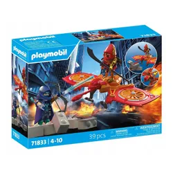 PLAYMOBIL 71833 Bohaterski dron kontra zły ninja zestaw +4 lata