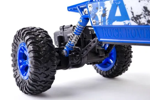 Duży Monster Truck zdalnie sterowany niebieski