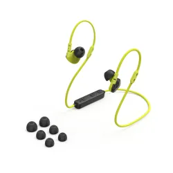Słuchawki bezprzewodowe Hama Freedom Athletics III Dokanałowe Bluetooth 5.3 Żółty