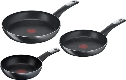 Zestaw patelni TEFAL Hard Titanium Essential C3889053 (3 elementy)