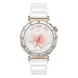 Smartwatch LUNA Bianca Ceramic Złoty