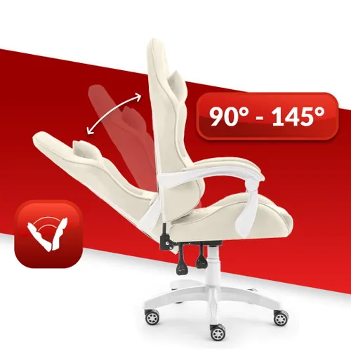 Fotel HELL'S CHAIR HC-1000 Beżowy