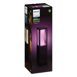 Zewnętrzna latarnia Philips Hue Outdoor Pedestal Light Black 17431/30/P7