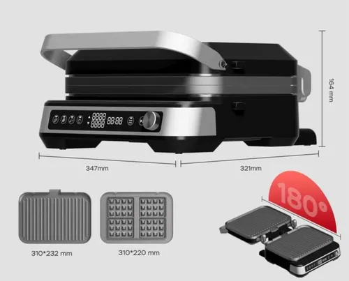 Grill elektryczny TURBOTRONIC TT-CG1W