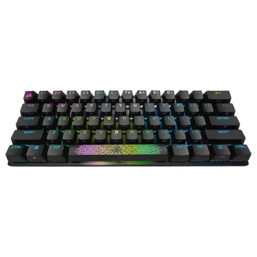 Klawiatura mechaniczna Corsair K70 Pro Mini Wireless - Cherry MX Red Switch - czarny