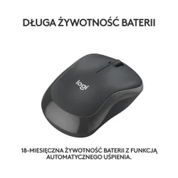 Myszka Logitech M240 Silent Grafitowy