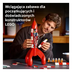 LEGO 21367 IDEAS Tintin i rakieta na Księżyc