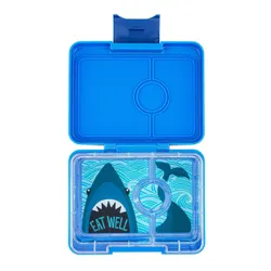 Śniadaniówka / lunchbox dziecięcy Yumbox Snack - surf blue / shark