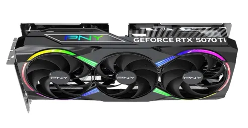 Karta graficzna PNY GeForce RTX 5070 Ti Overclocked Triple Fan ARGB 16GB GDDR7 256bit DLSS 4