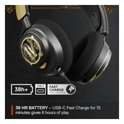 Słuchawki bezprzewodowe z mikrofonem SteelSeries Arctis Nova 7 Wireless Nauszne World of Warcraft Edition