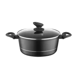 Garnek aluminiowy z pokrywką FLORINA DELUX 4 l