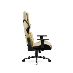 Fotel Diablo Chairs X.One Prime, Normal Size Broken Gold Gamingowy Do 140kg Tkanina Złoty