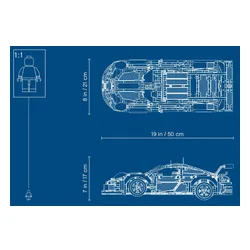 Конструктор Lego 42096 Technic - Porsche 911 RSR