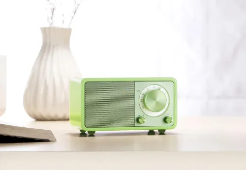 Radioodbiornik Sangean GENUINE MINI WR-7 Radio FM Bluetooth Zielony