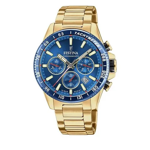 Festina Zamansız Kronograf Saatler 20634/3 Gold