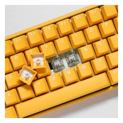 Klawiatura mechaniczna Ducky One 3 Yellow SF - Cherry MX Speed Silver