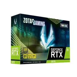 Видеокарта GeForce RTX 3070 Twin Edge LHR 8GB GDDR6X 256bit 3DP / HDMI