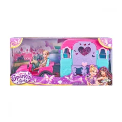 ZURU Sparkle Girlz Doll 10,5 дюймов Джип с караваном