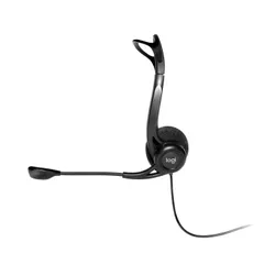 Słuchawki przewodowe z mikrofonem Logitech Headset 960 OEM Nauszne Czarny