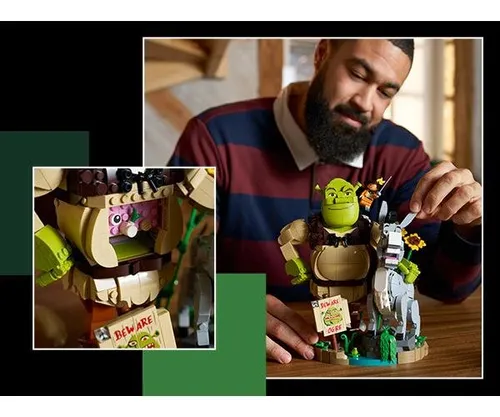 LEGO 72423 Shrek, Osioł i Kot w butach